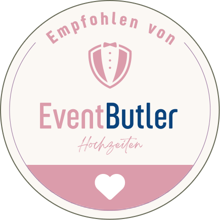 Empfohlen von EventButler Hochzeiten
